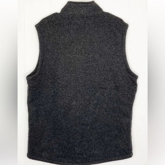 Smartwool Mens Hudson Trail Gray Vest Fleece & Wool Preowned Size XL - Picture 2 of 4